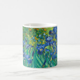 Vincent Van Gogh Irises Blommigt Vintage Fine Art Kaffemugg