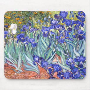 Vincent Van Gogh Irises Blommigt Vintage Fine Art Musmatta