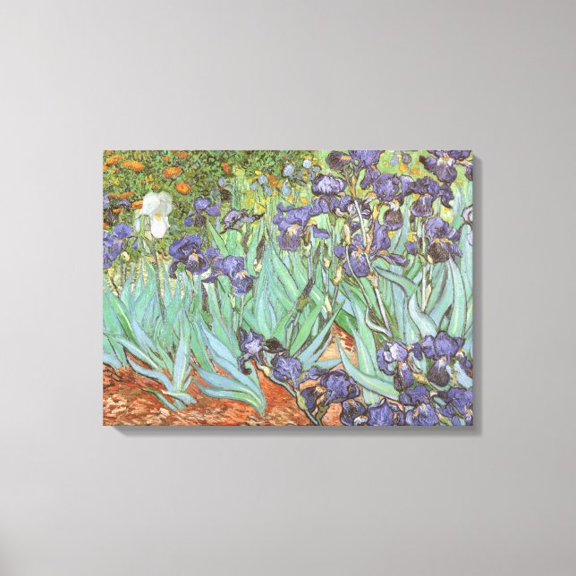 Vincent van Gogh - Irises Canvastryck (Framsida)