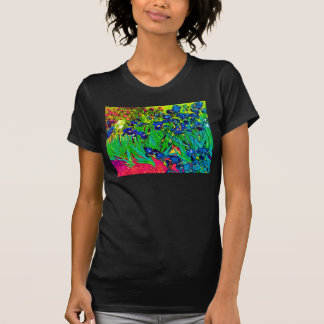 Vincent Van Gogh - Irises - Flower Älskare Pop Art Tee