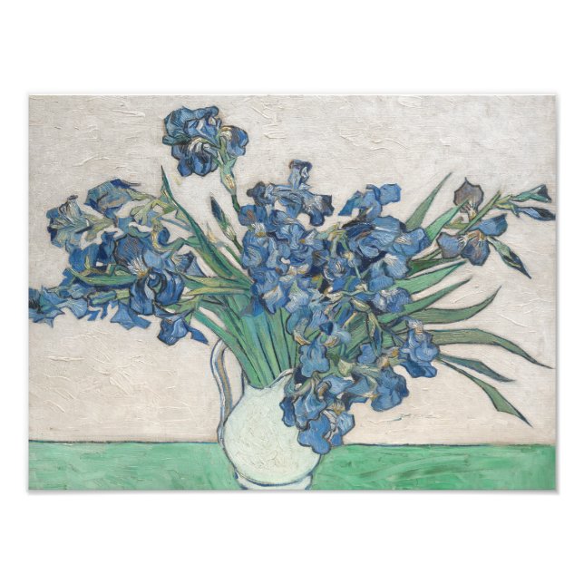 Vincent van Gogh - Irises Fototryck (Framsidan)