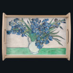 Vincent van Gogh - Irises Frukostbricka<br><div class="desc">Irises/still Life: Vas with Irises - Vincent van Gogh,  Oil on Canvas,  1890</div>