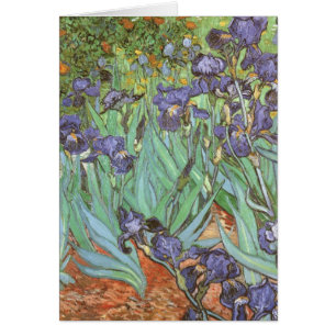 Vincent van Gogh - Irises Hälsningskort