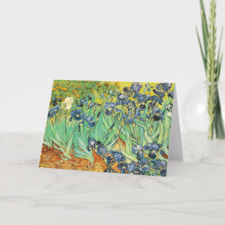 Vincent Van Gogh - Irises Helgkort