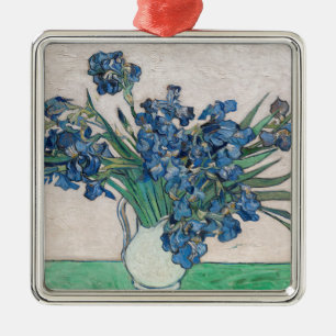 Vincent van Gogh - Irises Julgransprydnad Metall