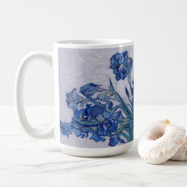 Vincent Van Gogh. Irises Kaffemugg (Med munk)