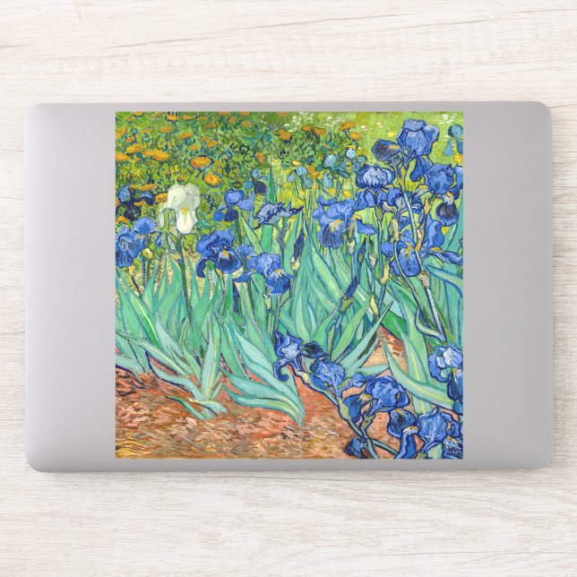 Vincent Van Gogh - Irises Klistermärken (Dator)