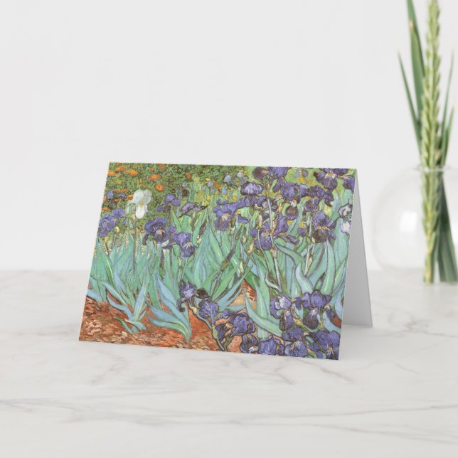 Vincent van Gogh - Irises Kort (Framsida)