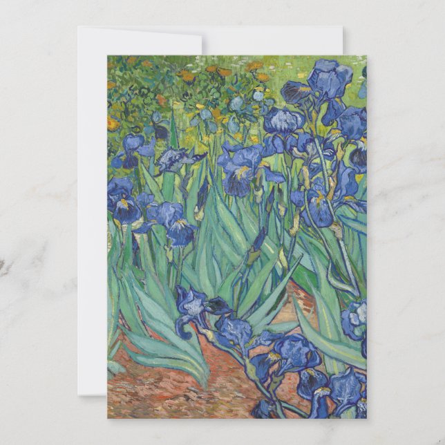 Vincent Van Gogh - Irises Kort (Framsida)