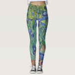 Vincent Van Gogh - Irises Leggings<br><div class="desc">Vincent Van Gogh - Irises</div>