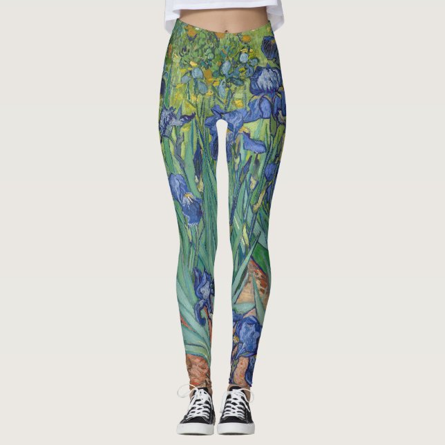 Vincent Van Gogh - Irises Leggings (Framsida)
