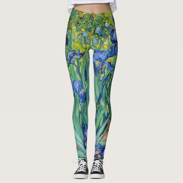 Vincent Van Gogh - Irises Leggings (Framsida)