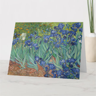 Vincent Van Gogh, Irises, Les Iris Kort