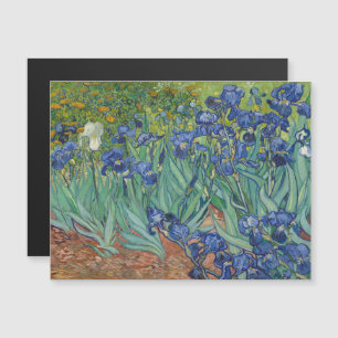 Vincent Van Gogh, Irises, Les Iris Magnetisk Inbjudningskort