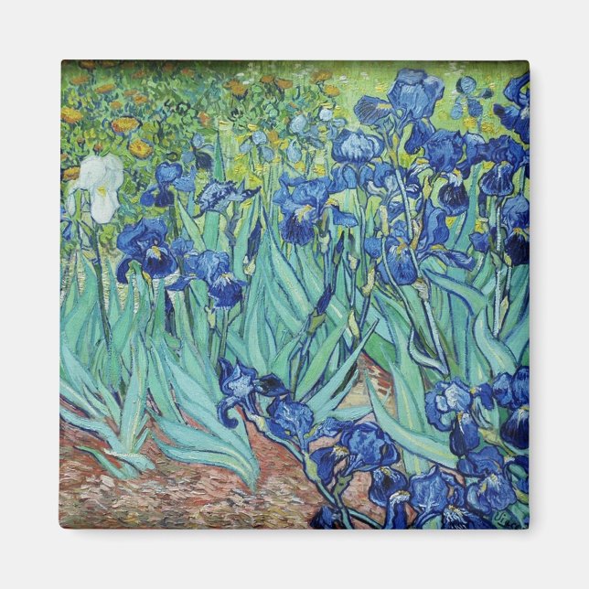 Vincent van Gogh Irises Magnet (Framsidan)