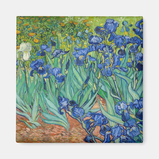Vincent Van Gogh - Irises Magnet (Framsidan)
