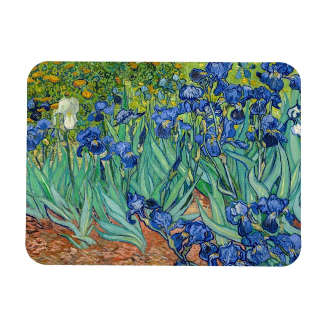 Vincent Van Gogh - Irises Magnet (Horisontell)