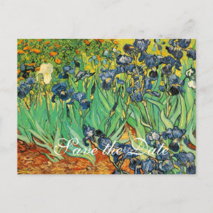 Vincent van Gogh,Irises Meddelande Vykort