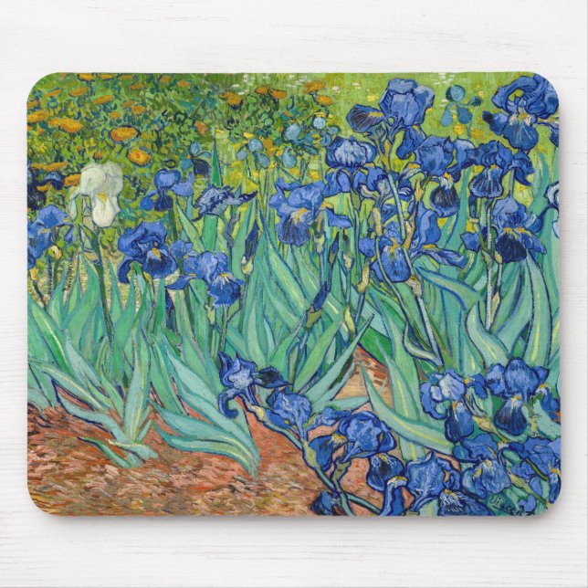 Vincent Van Gogh - Irises Musmatta (Framsidan)