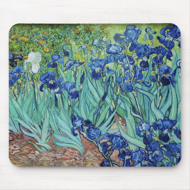 Vincent van Gogh Irises Musmatta (Framsidan)