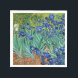 Vincent Van Gogh - Irises Pappersservett<br><div class="desc">Irises/Iris - Vincent Van Gogh,  1889</div>