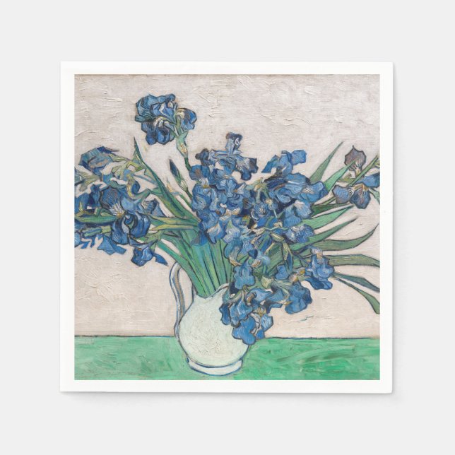 Vincent van Gogh - Irises Pappersservett (Framsidan)