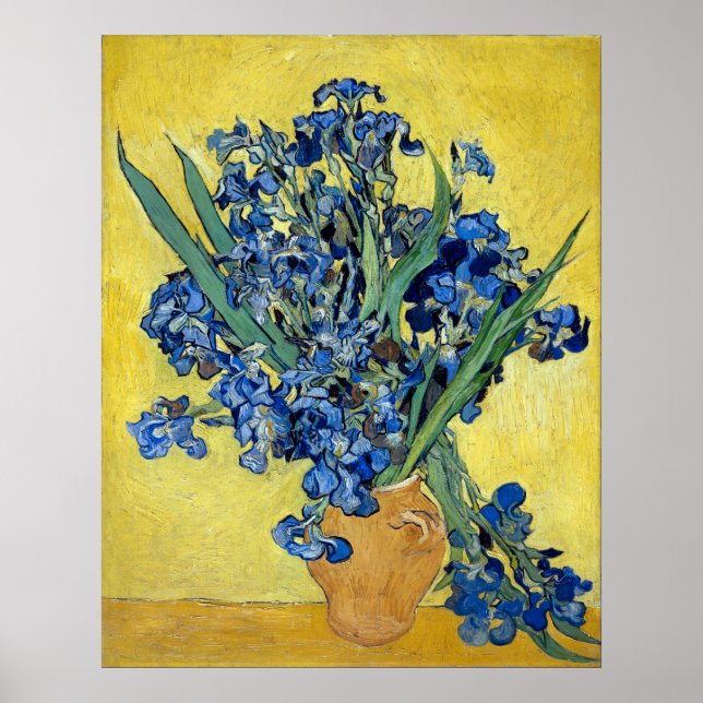 Vincent van Gogh Irises Poster (Framsidan)