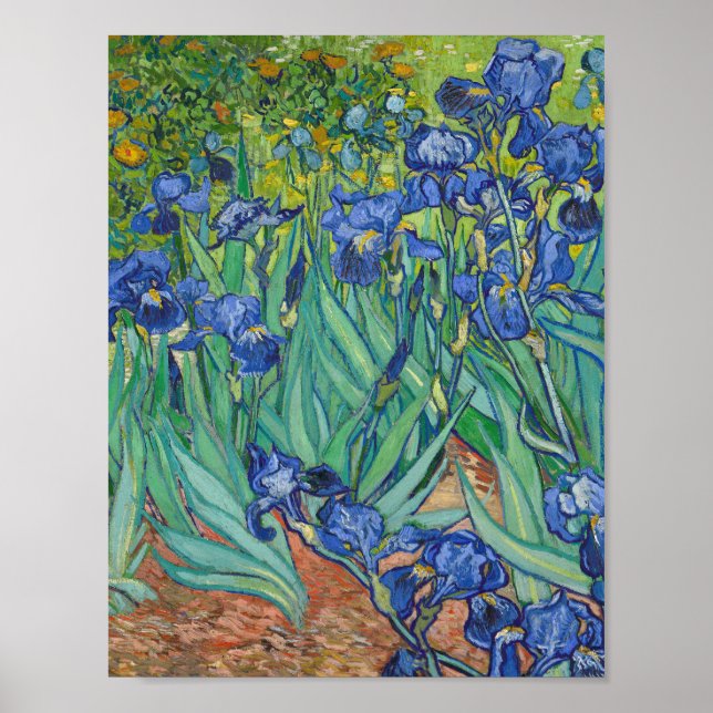 Vincent Van Gogh - Irises Poster (Framsidan)