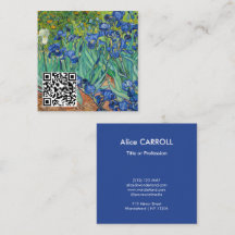 Vincent Van Gogh - Irises - QR-kod