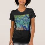 Vincent van Gogh Irises Tee Shirt<br><div class="desc">Vincent van Gogh Irises. Berömd vintage blomsterkonst,  bra.</div>