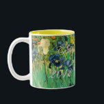 Vincent van Gogh,Irises Två-Tonad Mugg<br><div class="desc">Vincent van Gogh Irises. För firande som bröllop,  årsdag,  studenten,  förlovningar,  födelsedagar,  möhippor,  party,  möten.</div>