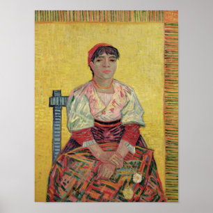 Vincent van Gogh Italienska: Agostina Segatori Poster