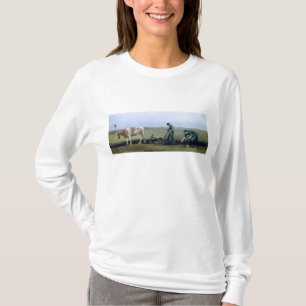 Vincent Van Gogh   jobbare och bondaktigt plantera T-shirt