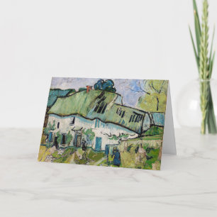 Vincent van Gogh - Jordbrukshus med Två Figurer Kort
