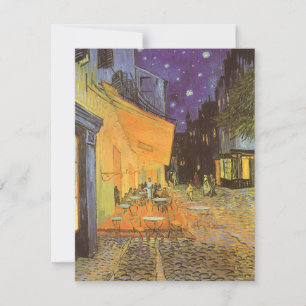 Vincent van Gogh - Kaféterrassen om natten