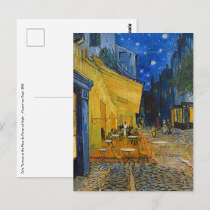 Vincent van Gogh - Kaféterrassen på natten Vykort