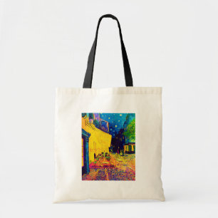 Vincent Van Gogh - Kaféterrassen vid natt Pop Art Tygkasse