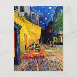 Vincent Van Gogh - Kaféterrassen vid nattid Finkon Vykort