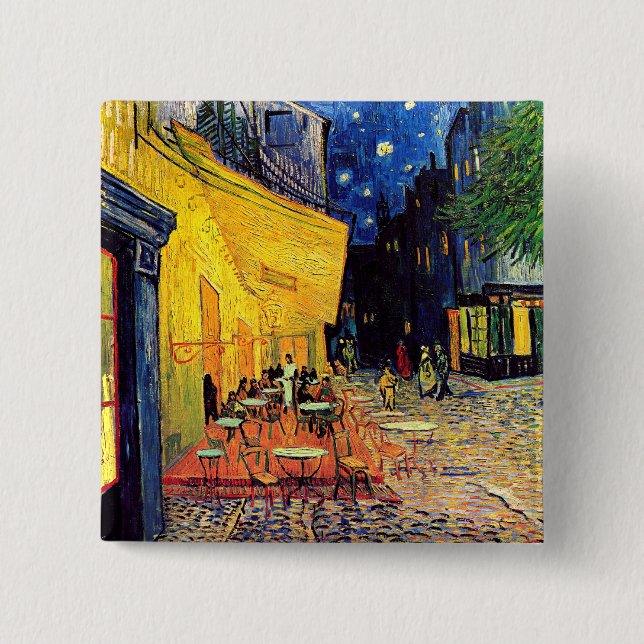 Vincent Van Gogh - Kaféterrassen vid nattidid Fink Knapp (Framsida)