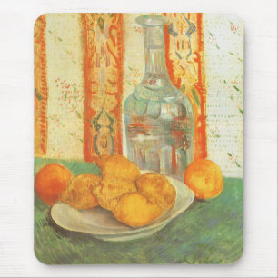 Vincent van Gogh - Karaff och citroner på en tallr Musmatta