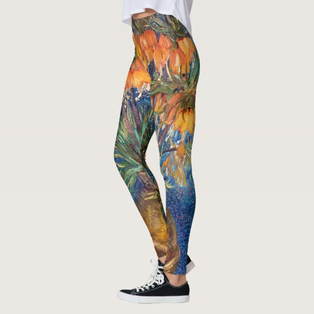 Vincent van Gogh - Kejsarkronor Leggings (Vänster)