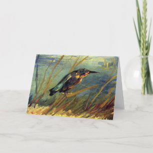 Vincent Van Gogh - Kingfisher - Bird Älskare Art Kort