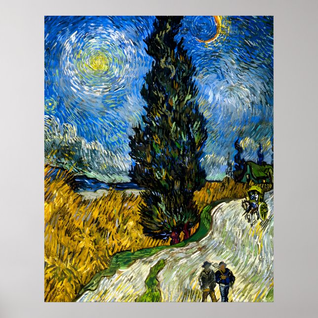 Vincent Van Gogh konststil Poster (Framsidan)
