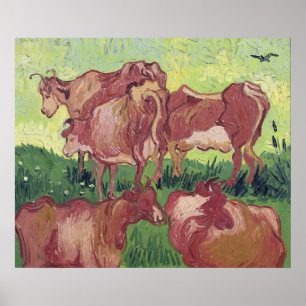 Vincent Van Gogh kor, 1890 Poster