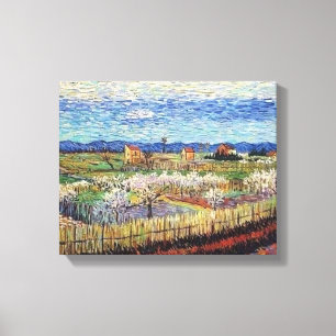 Vincent Van Gogh - Körsbärsträd i blom - Finkonst Canvastryck