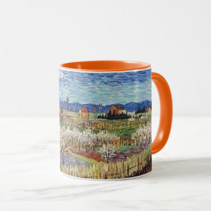 Vincent Van Gogh - Körsbärsträd i blom - Finkonst Mugg