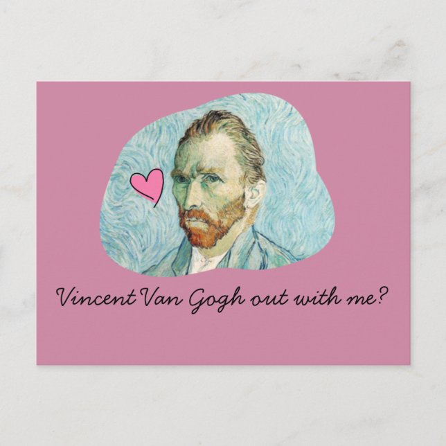 Vincent Van Gogh kort att gå ut med mig (Framsida)