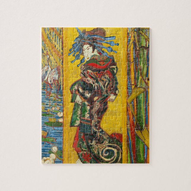 Vincent Van Gogh Kourtesanen efter Eisen Pussel (Vertikal)