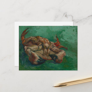 Vincent Van Gogh, krabba på rygg Vykort