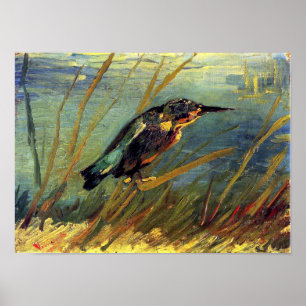 Vincent Van Gogh - Kungsfiskare - Fågelälskare Kon Poster